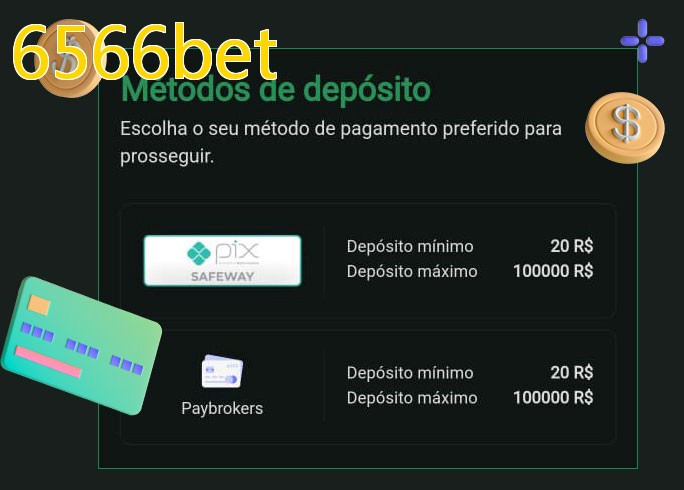 O cassino 6566betbet oferece uma grande variedade de métodos de pagamento